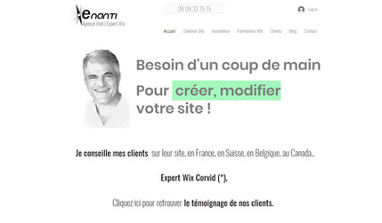 enanti: Créez votre site, modifiez votre site, améliorez votre référencement.
Besoin d'un coup de main ?
En quelques heures, nous conseillons nos clients partout dans le monde.