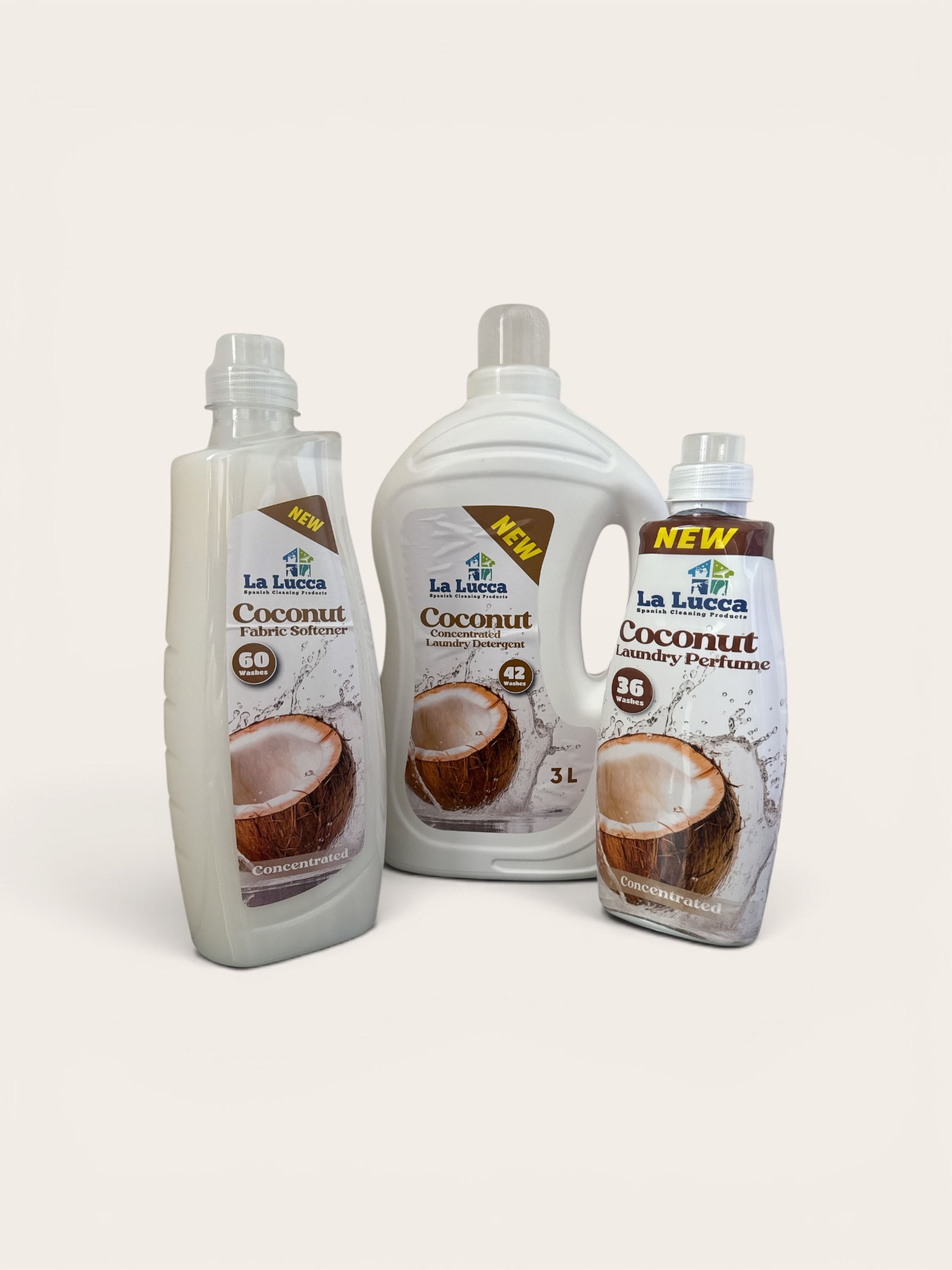 La Lucca Coconut Laundry Bundle