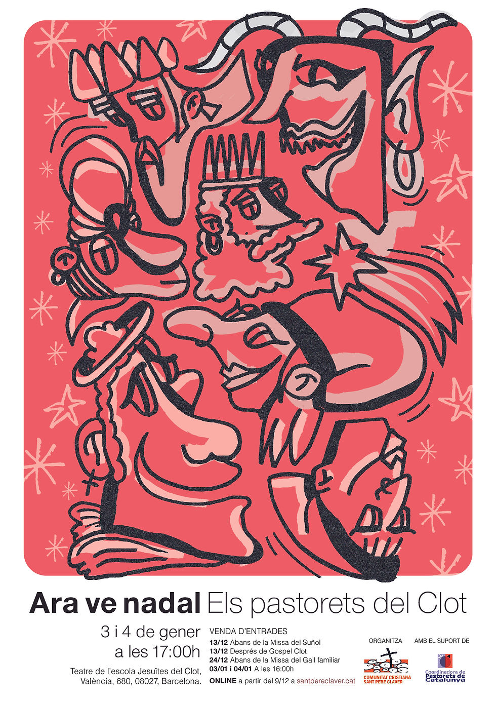 Cartell de 'Els Pastorets del Clot 2025'