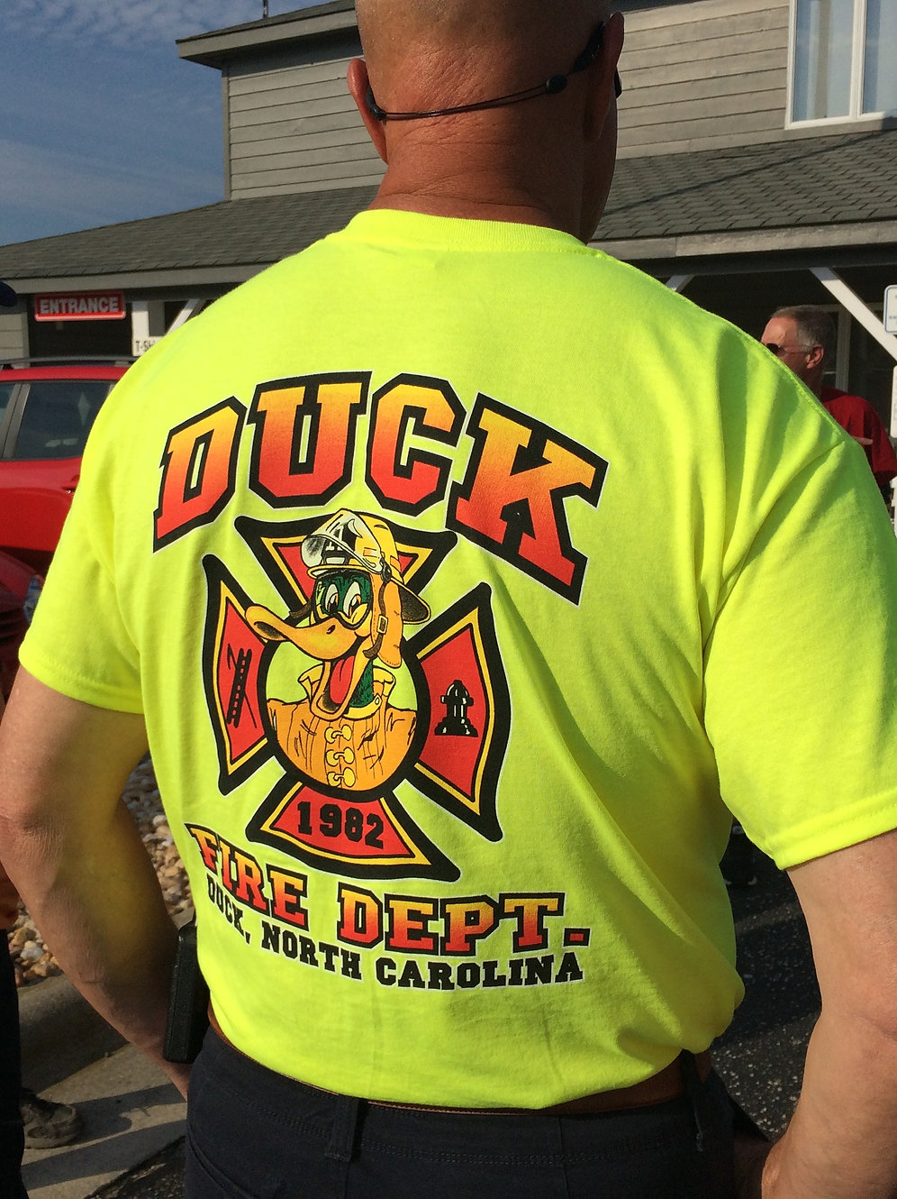 DUCK FIRE TSHIRTS CARTOON DESIGN