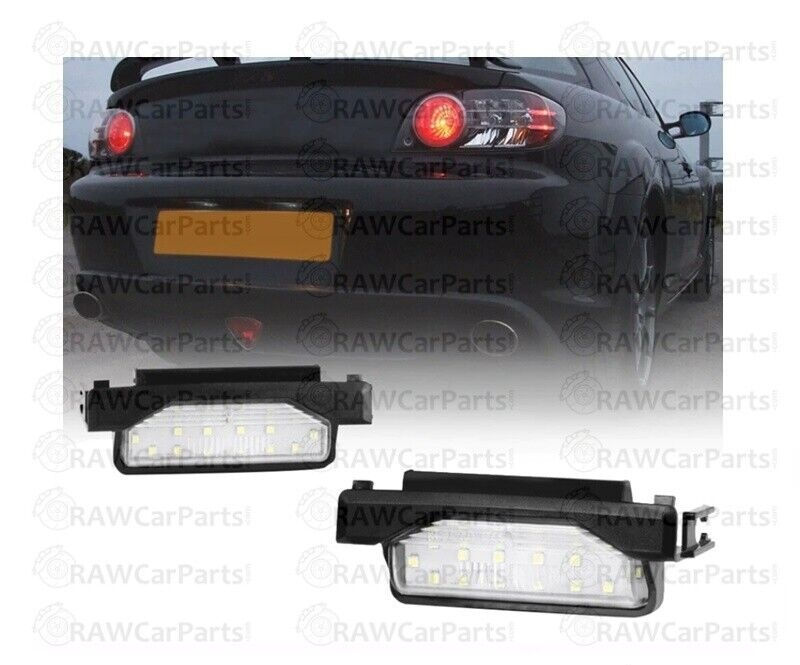 Mazda RX8 | Mazda 6 LED Rear Number Plate Registration Licence Lights