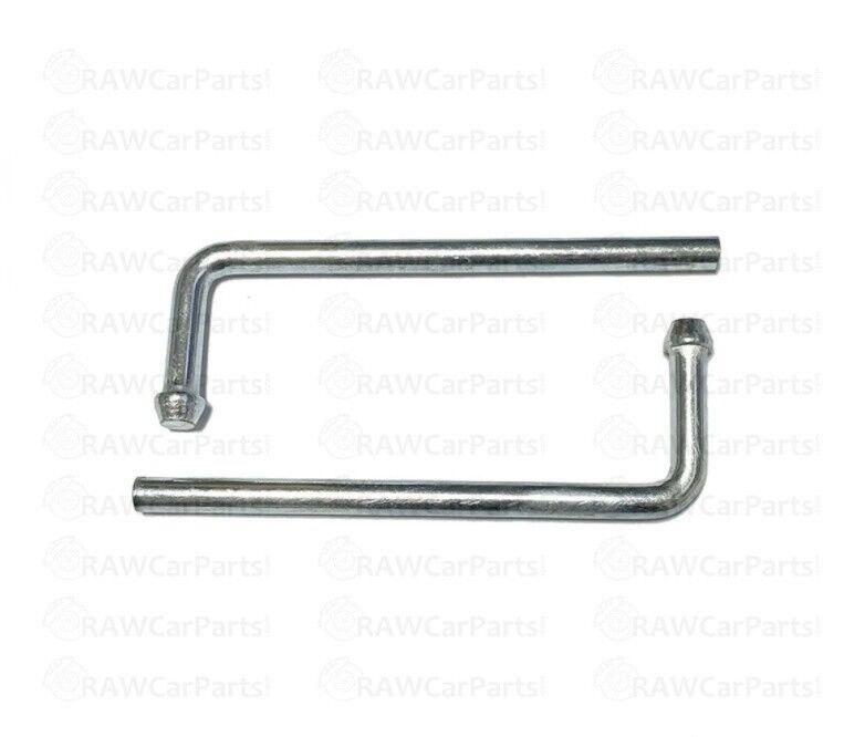 2x Stainless Steel Weld On Exhaust Rubber Hanger Hook For Backbox Mid Down Pipe