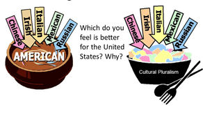 The United States: a Melting Pot or a Salad Bowl