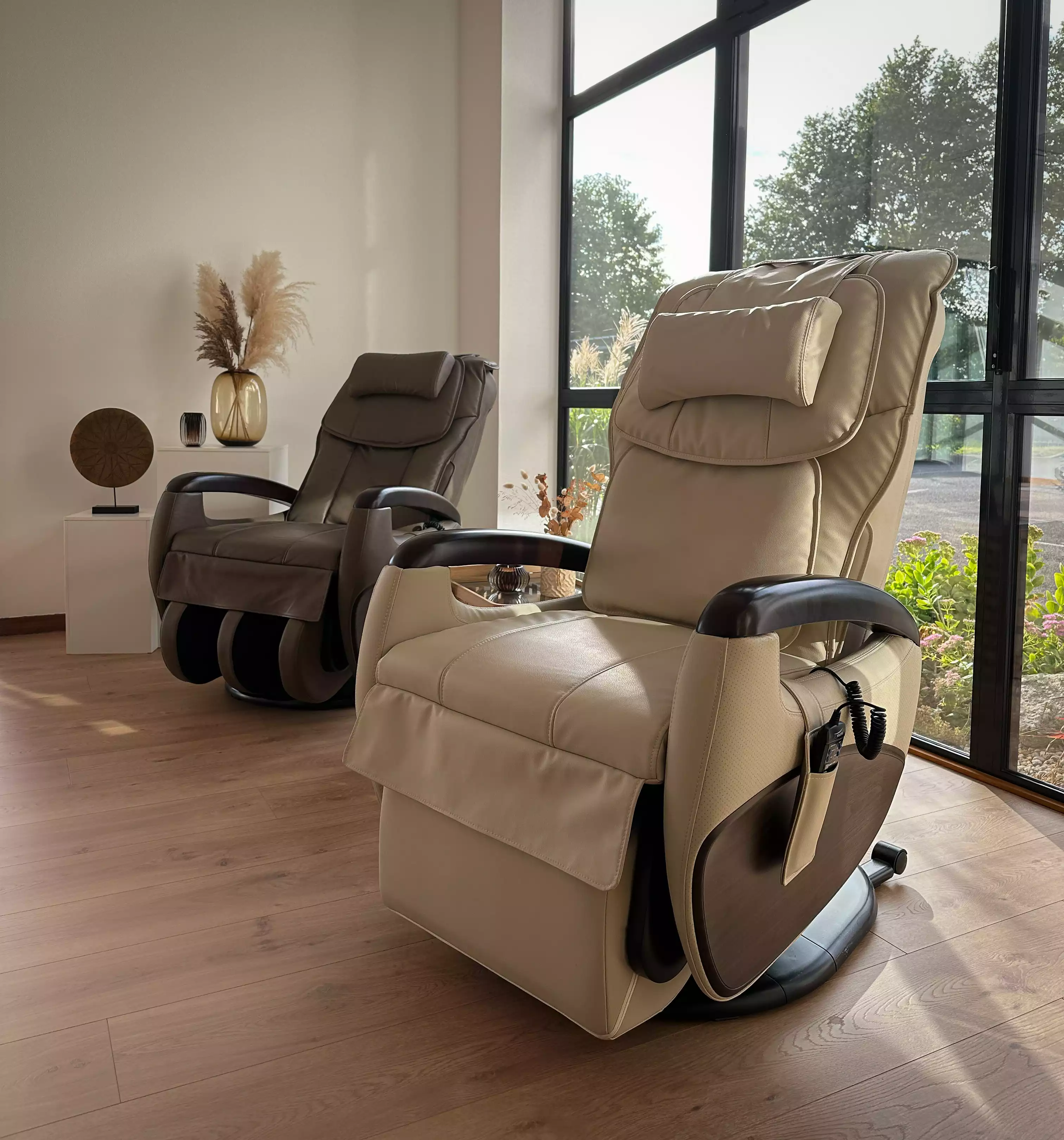 showroom fauteuils de massage
