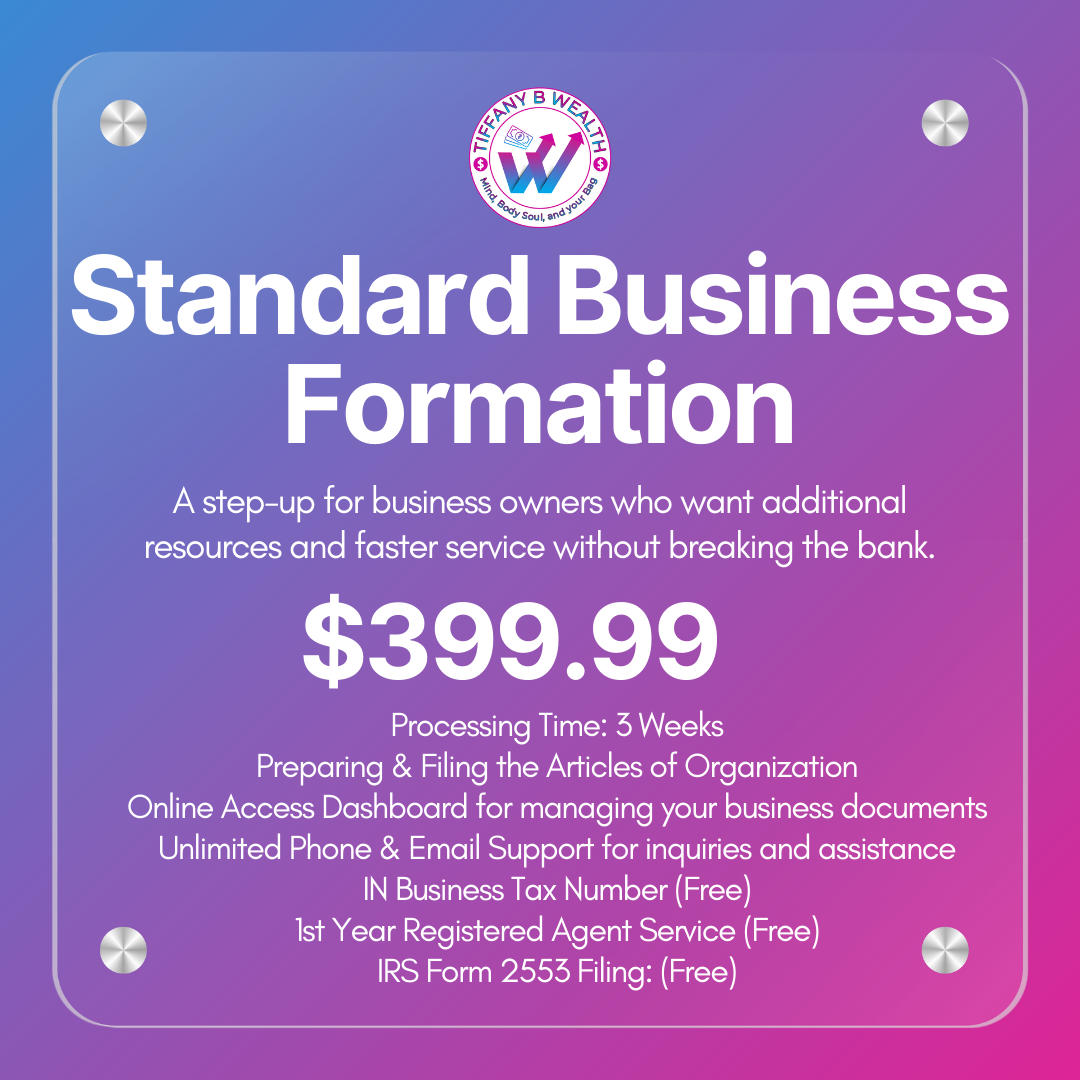 Standard Business Formation
