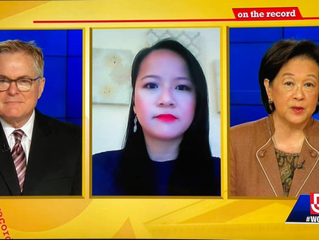 WCVB Channel 5 On the Record Interview on anti-Asian hate and violence