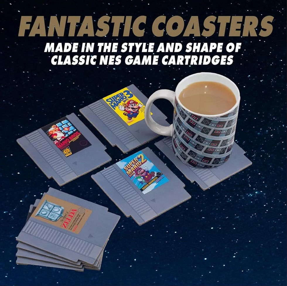 Thumbnail: NES Coasters 