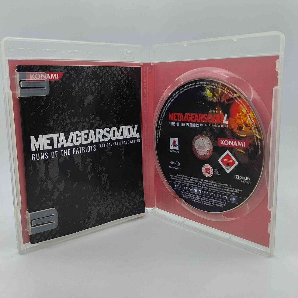 Thumbnail: Metal Gear Solid 4 Guns of the Patriots (W/Sleeve)