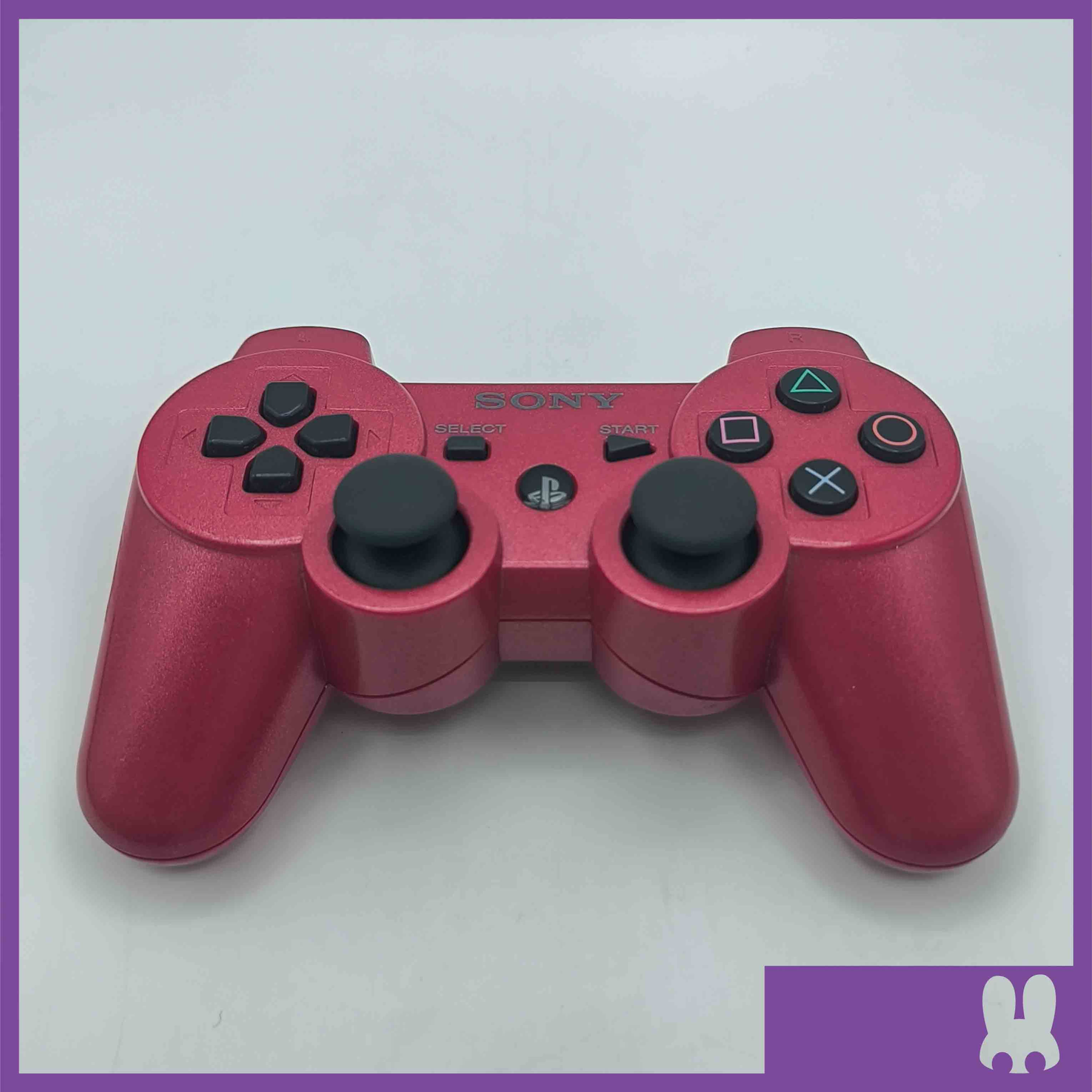Official PS3 Dualshock Controller Deep Red