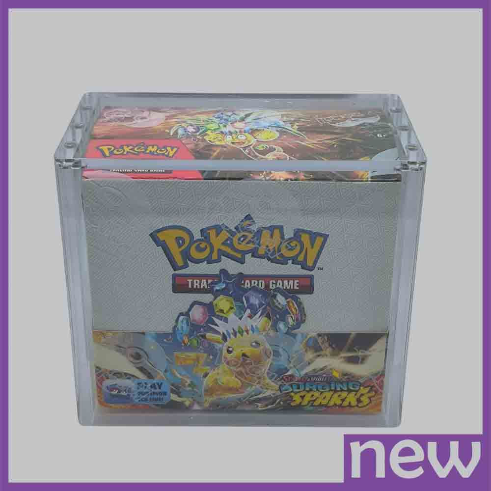 Pokemon Booster Box Acrylic Magnetic Display Case