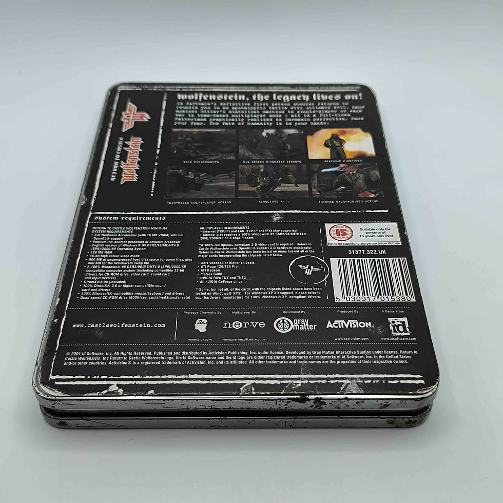 Thumbnail: Return to Castle Wolfenstein (Steelbook)