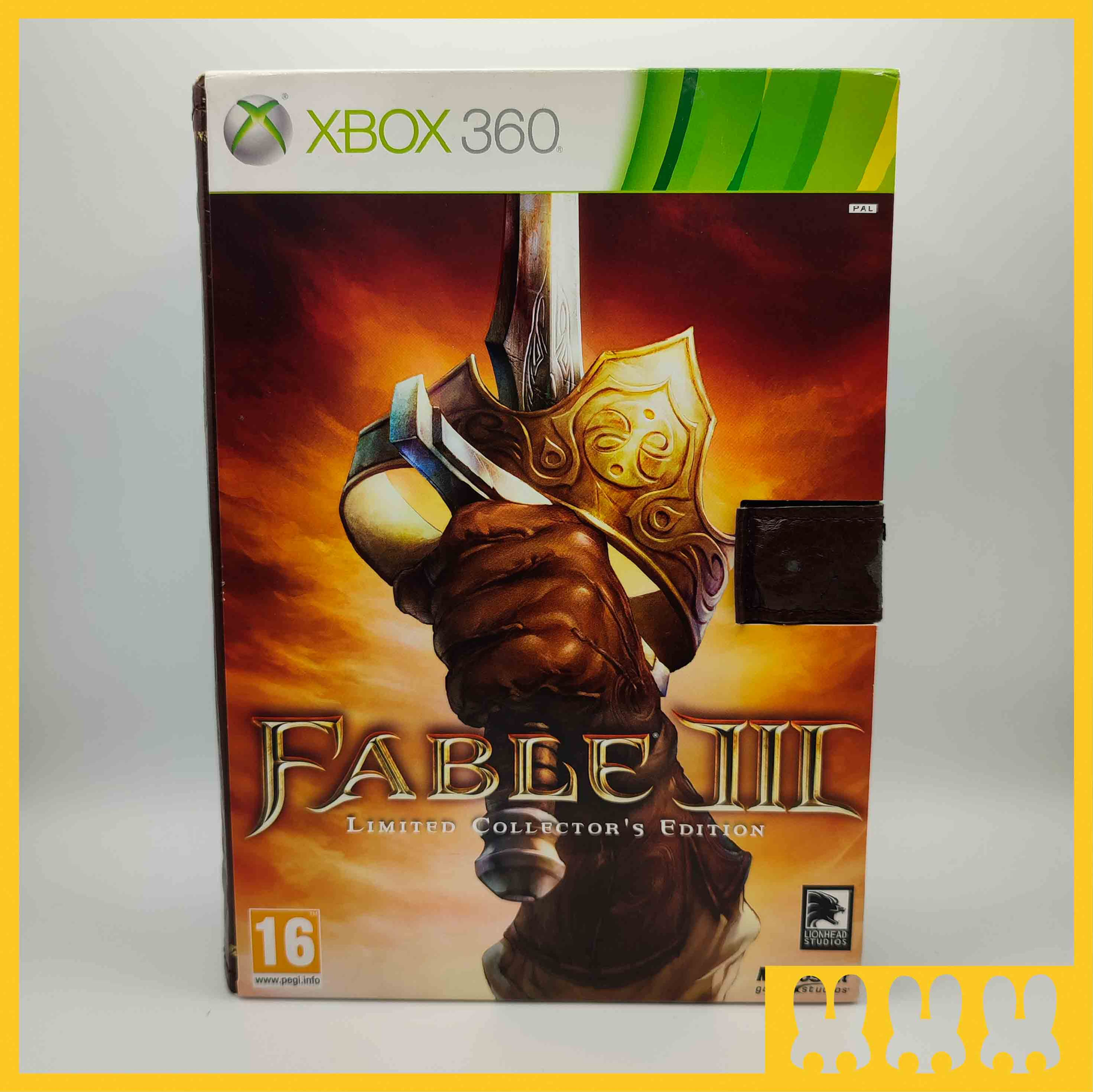 Fable 3 Limited Collectors Edition (missing coin)