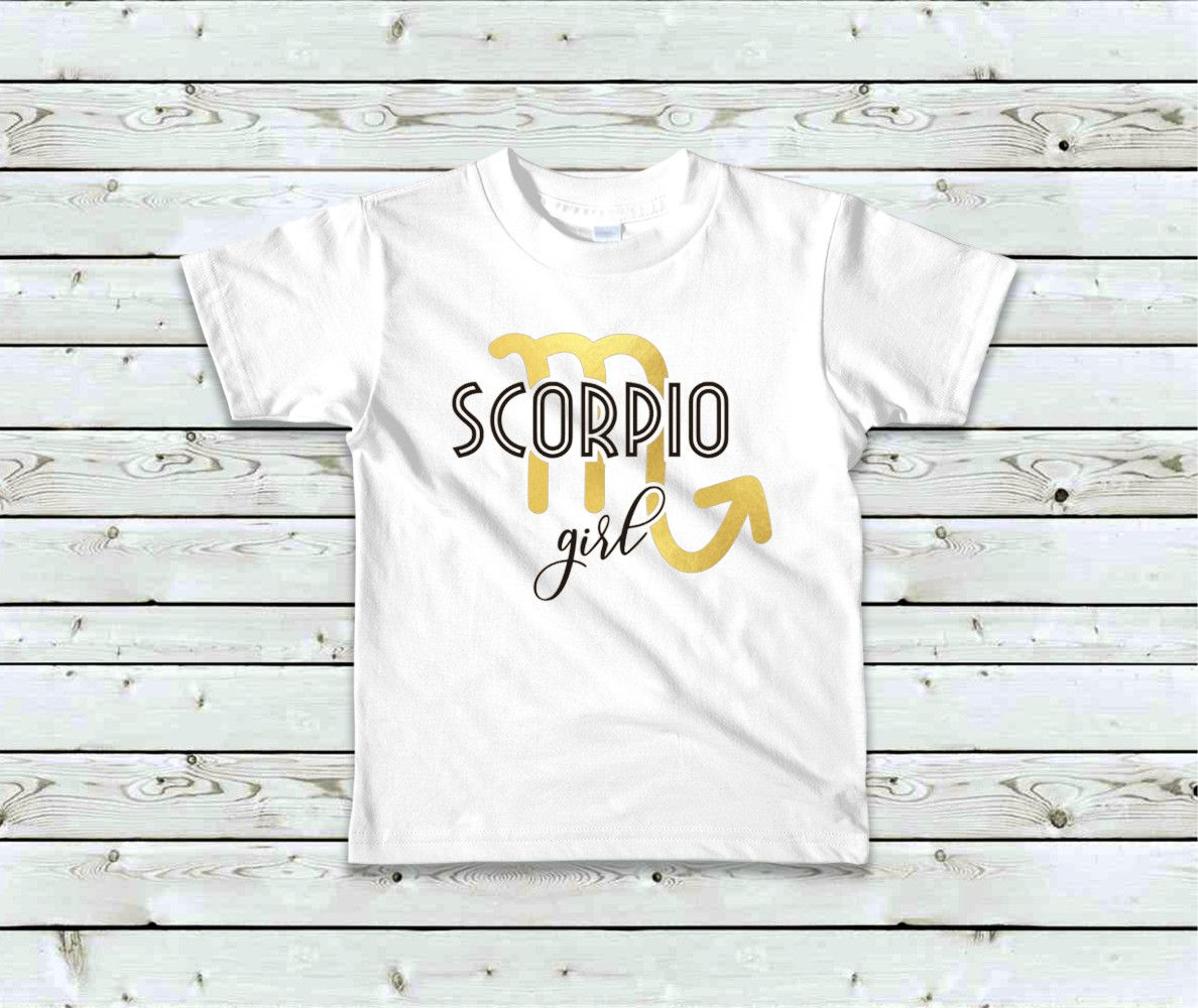 Scorpio Girl Shirt ♏️✨💛