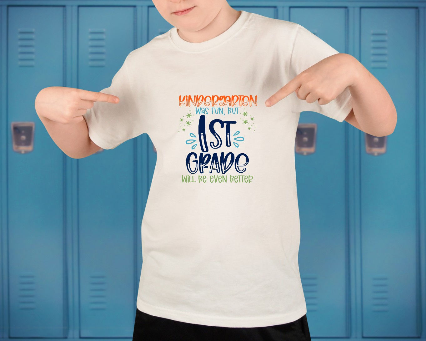 🎉📚 Kindergarten Was Fun, But 1st Grade Will Be Even Better Shirt 🌈✏️