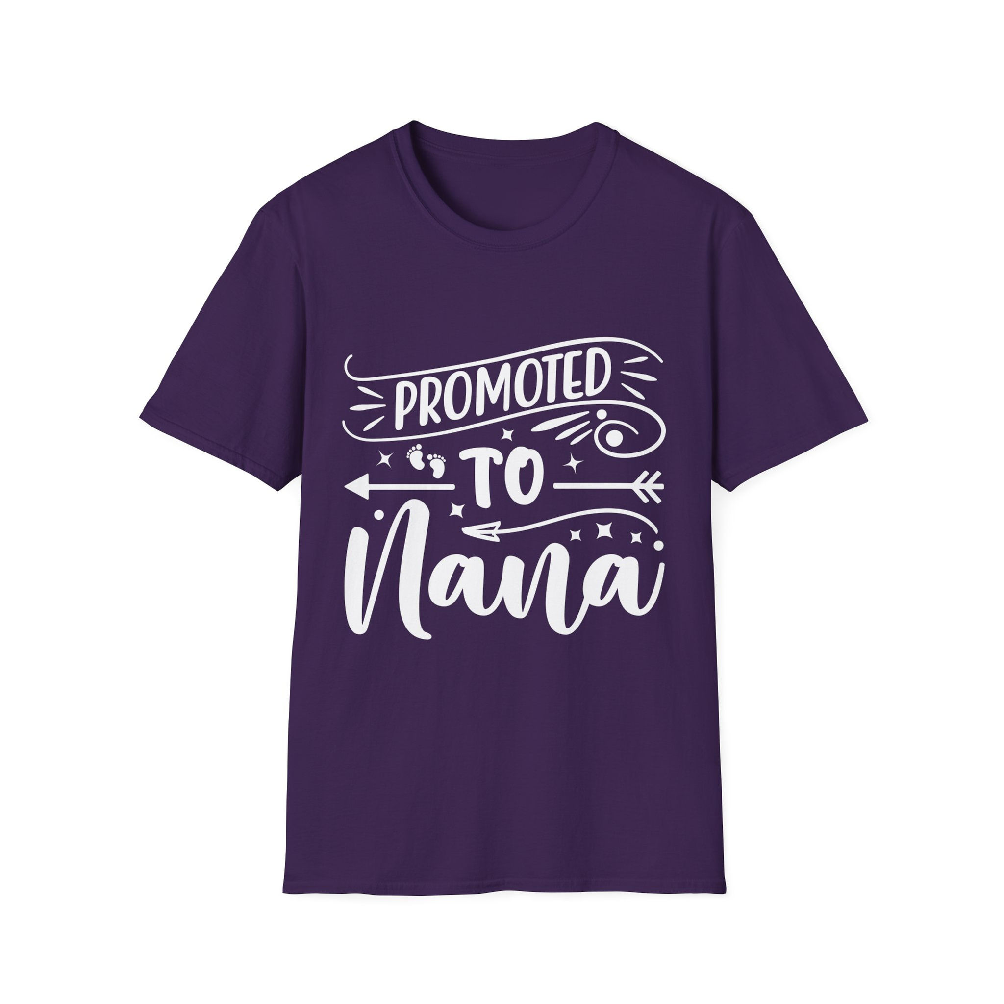 👵🏽🎉✨ Promoted to Nana T‑Shirt 🍼💛 — New Grandma Announcement Tee