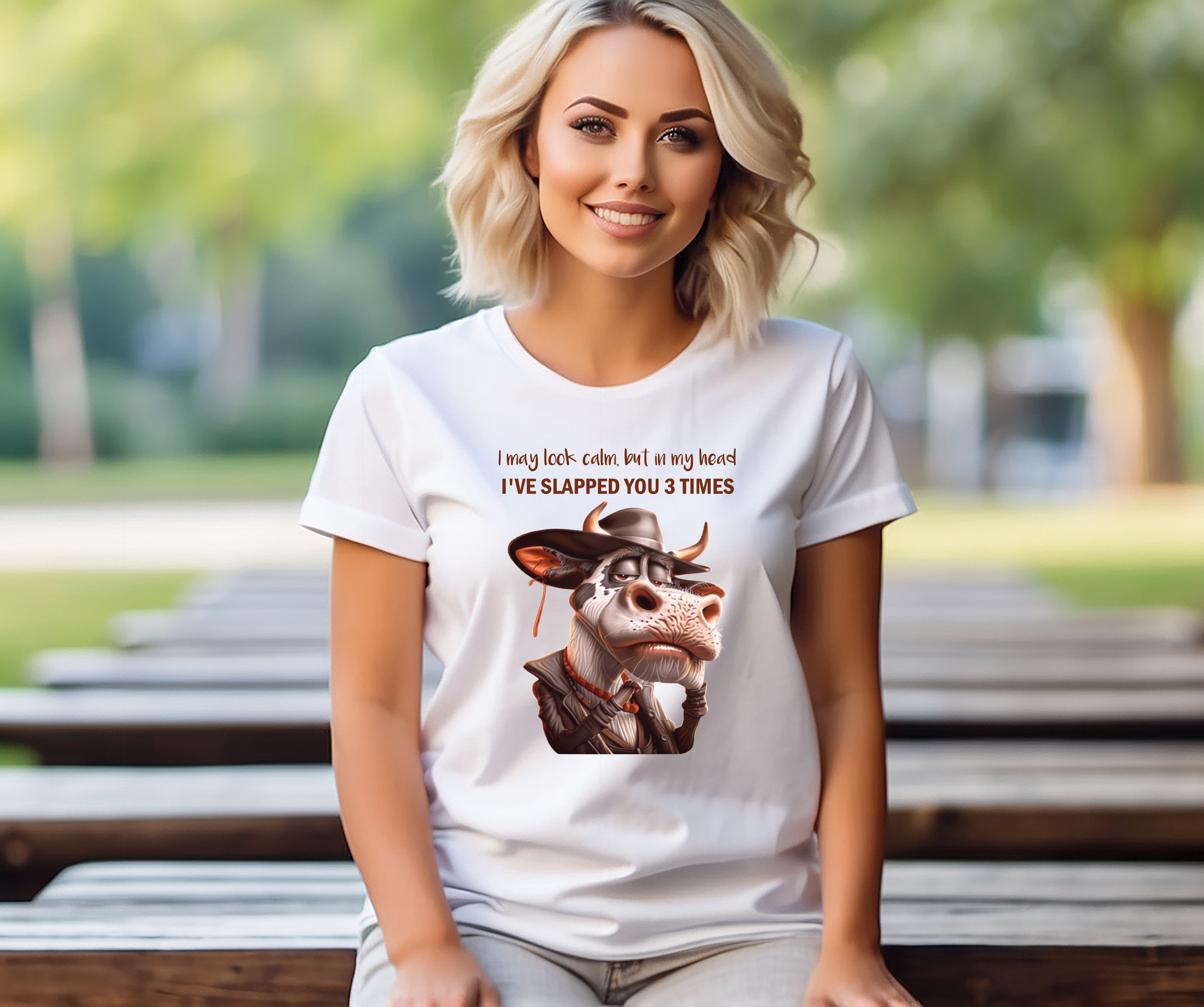 In My Head I've Slapped You 3 Times Sarcastic T-Shirt Sweatshirt Hoodie