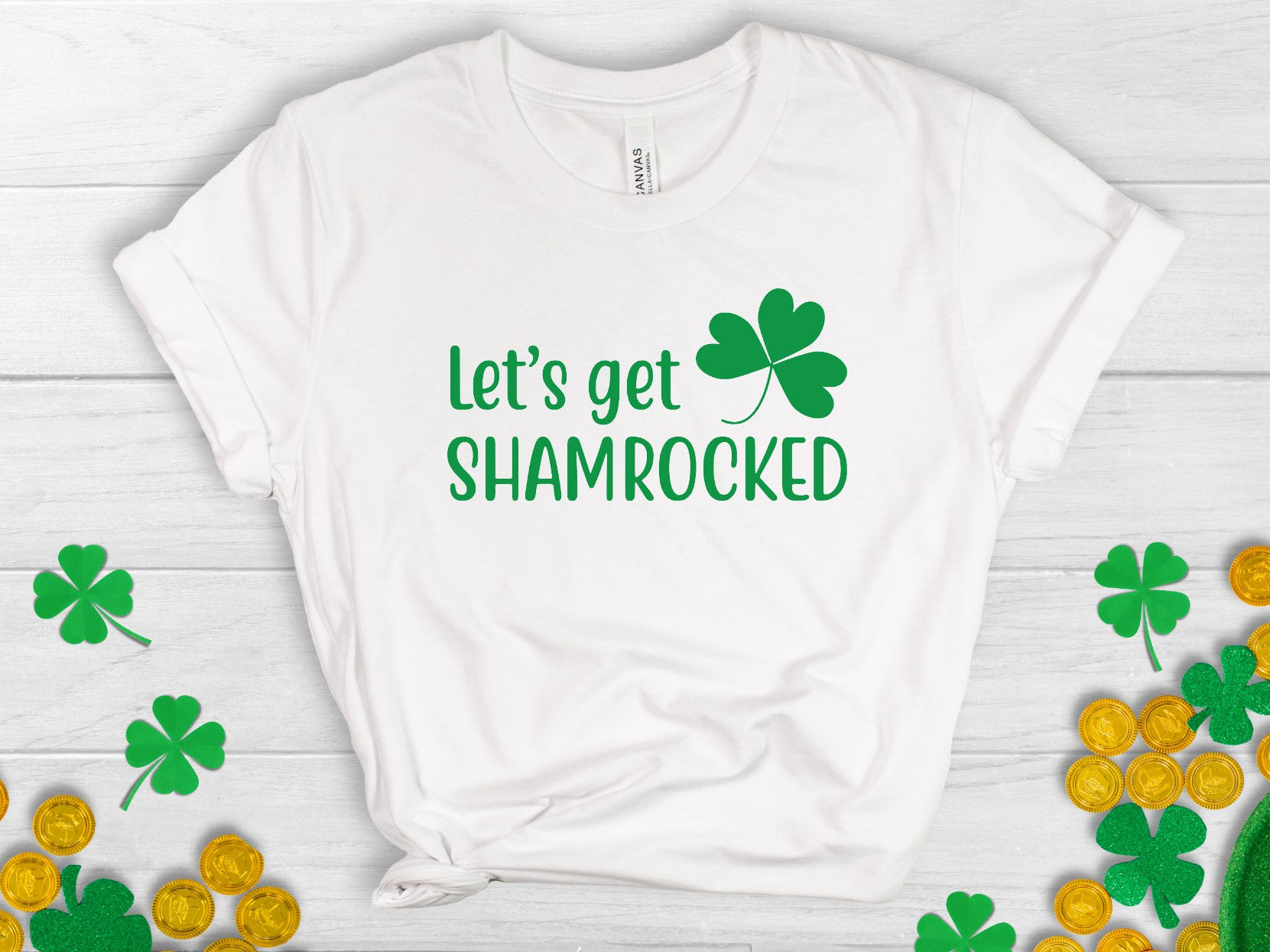 Let's get shamrocked tee 1