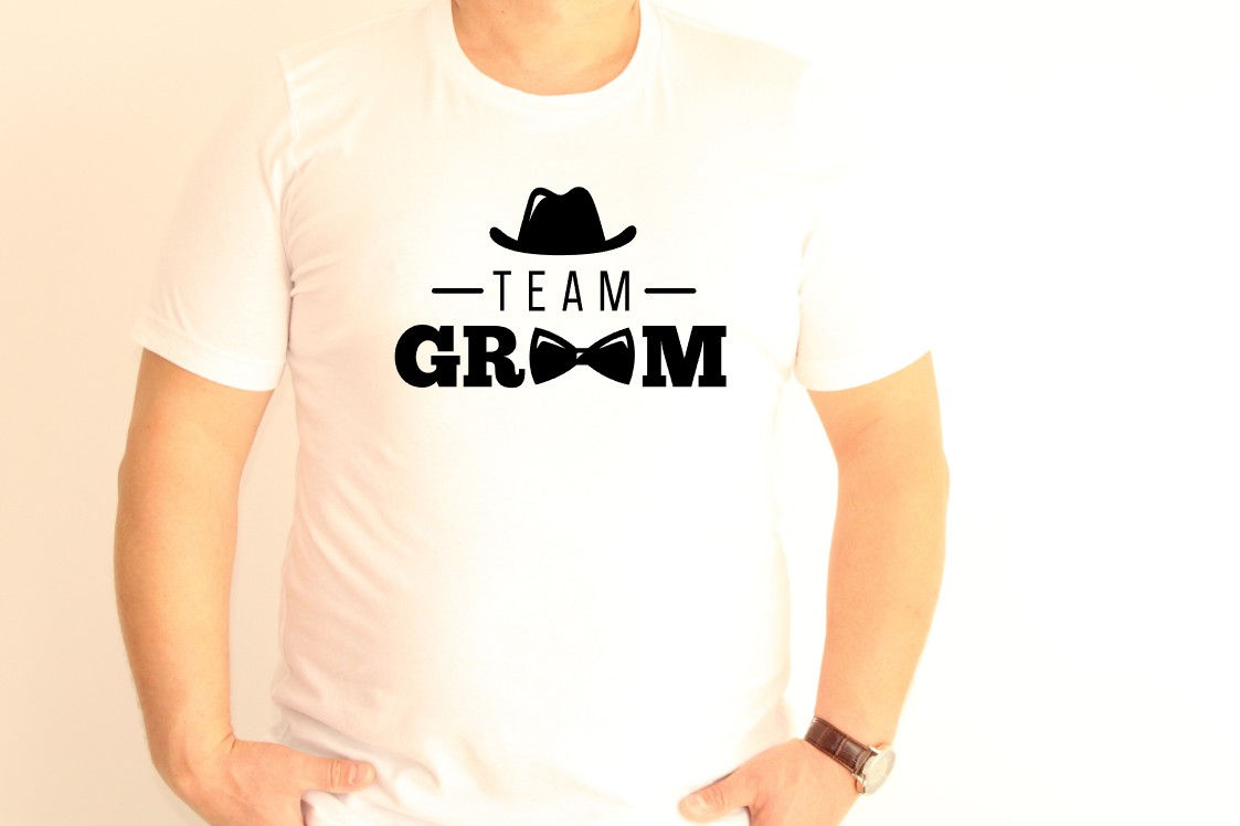 Team Groom Bridal Party Wedding T-Shirt
