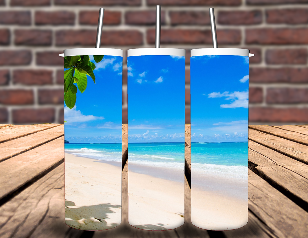 Design Your Own Beach Tumbler
