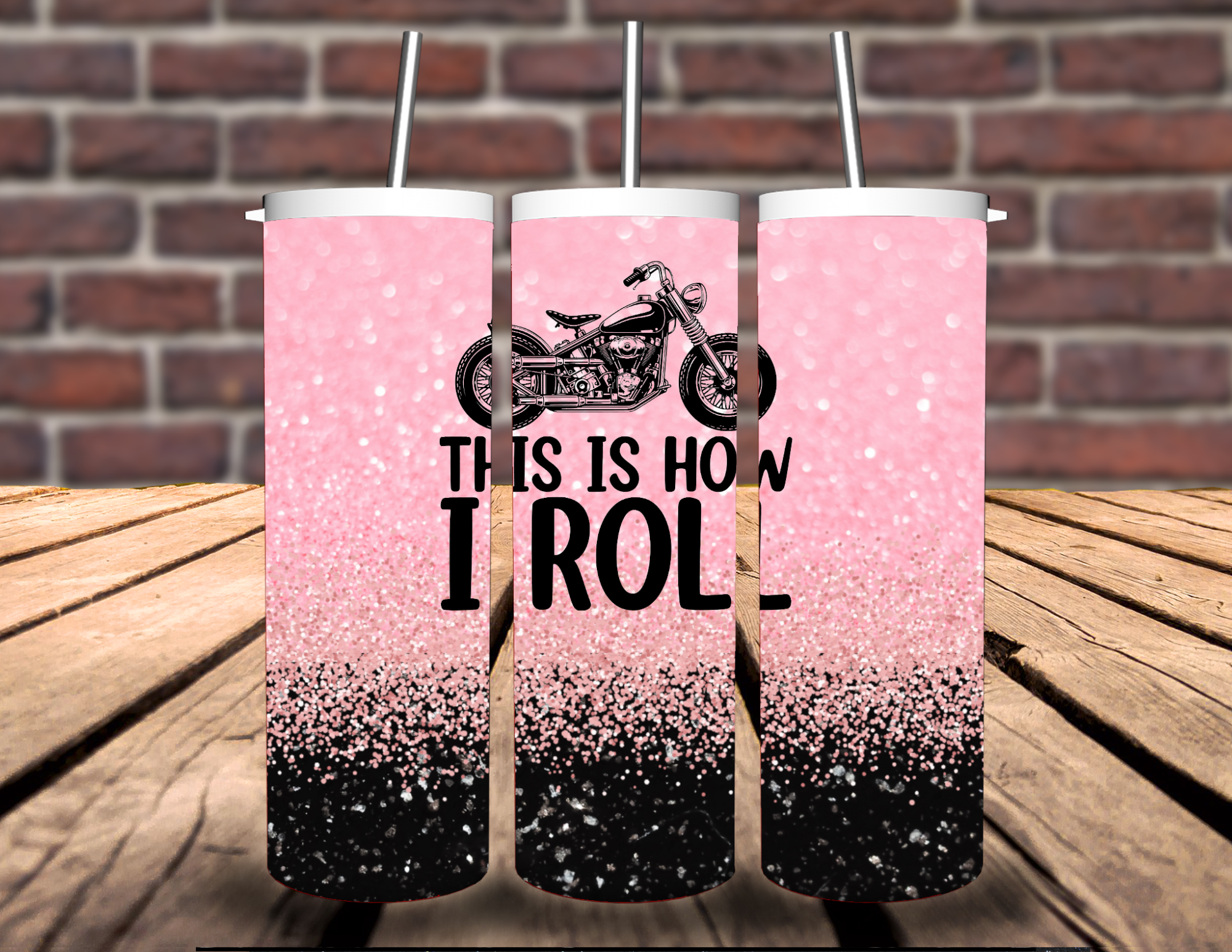 This Is How I Roll Motorcycle Tumbler