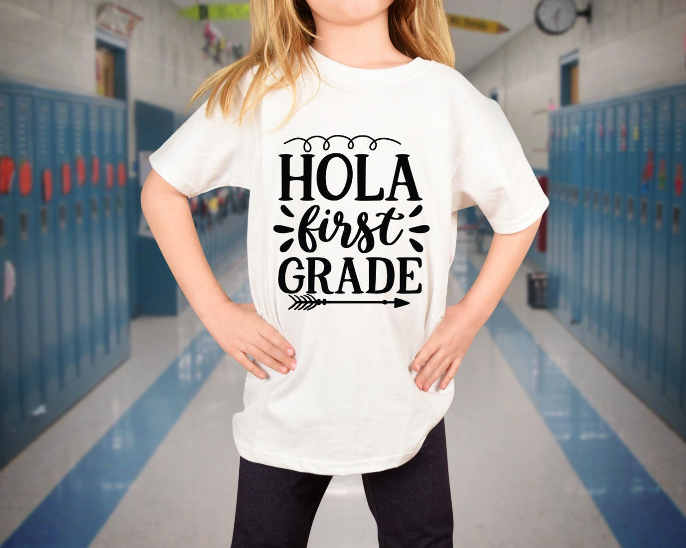 🌞📚 Hola First Grade Shirt 🌈✏️