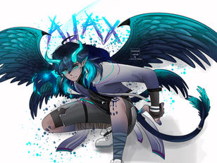Ajax original character art