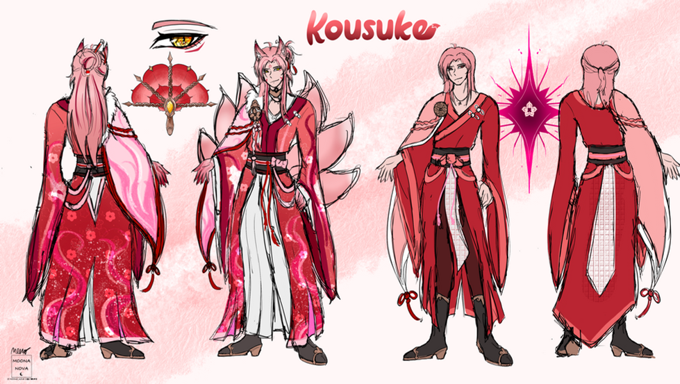Kousuke ref sheet