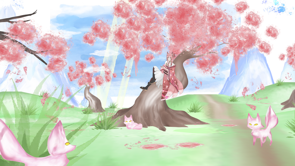 The path of the kitsune full render