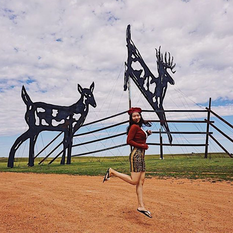[여행지/노스다코다 Regent/고속도로] Enchanted Highway
