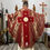 Thumbnail: Red Gothic Chasuble + Stole - Stigmata 