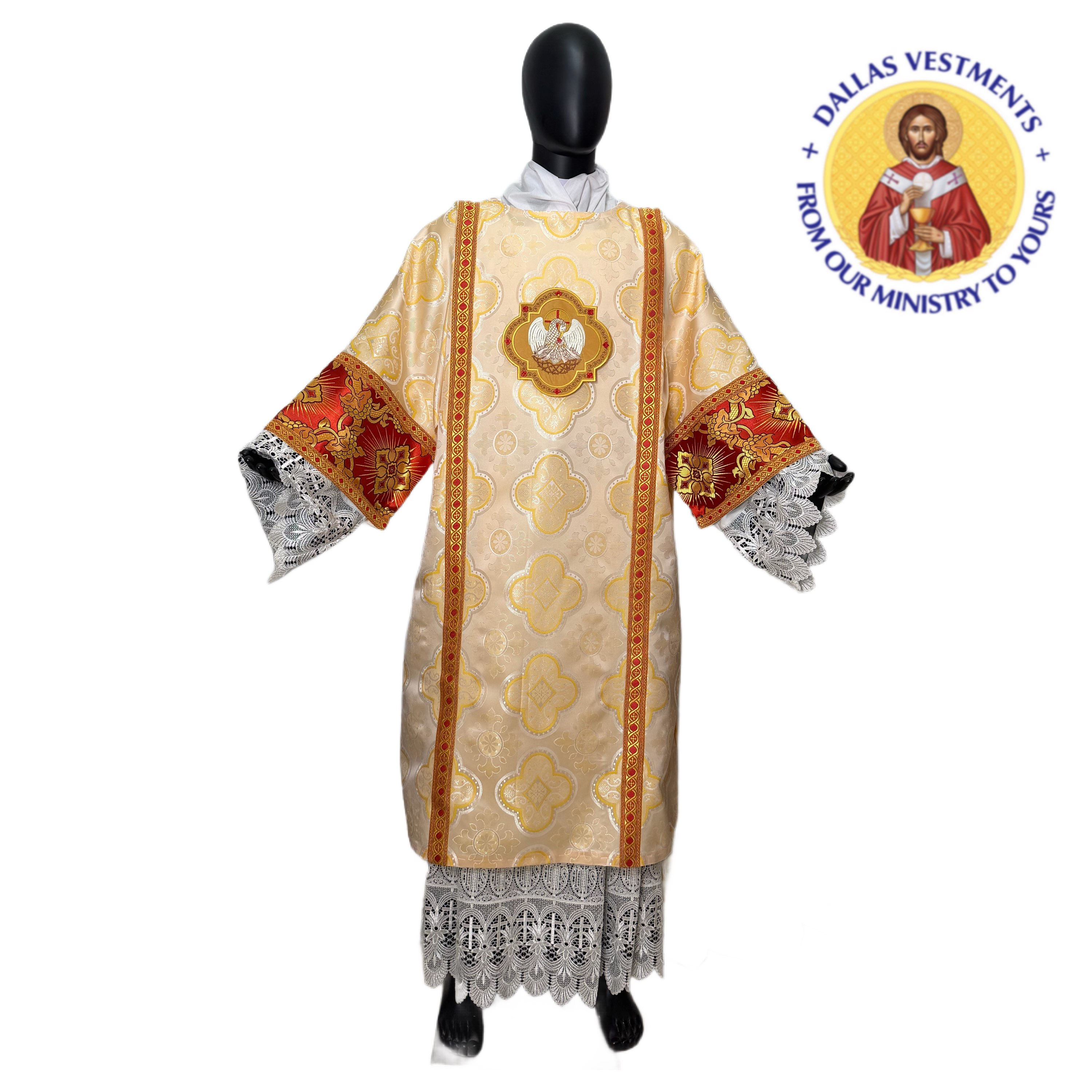 Gold Brocade Dalmatic + Stole