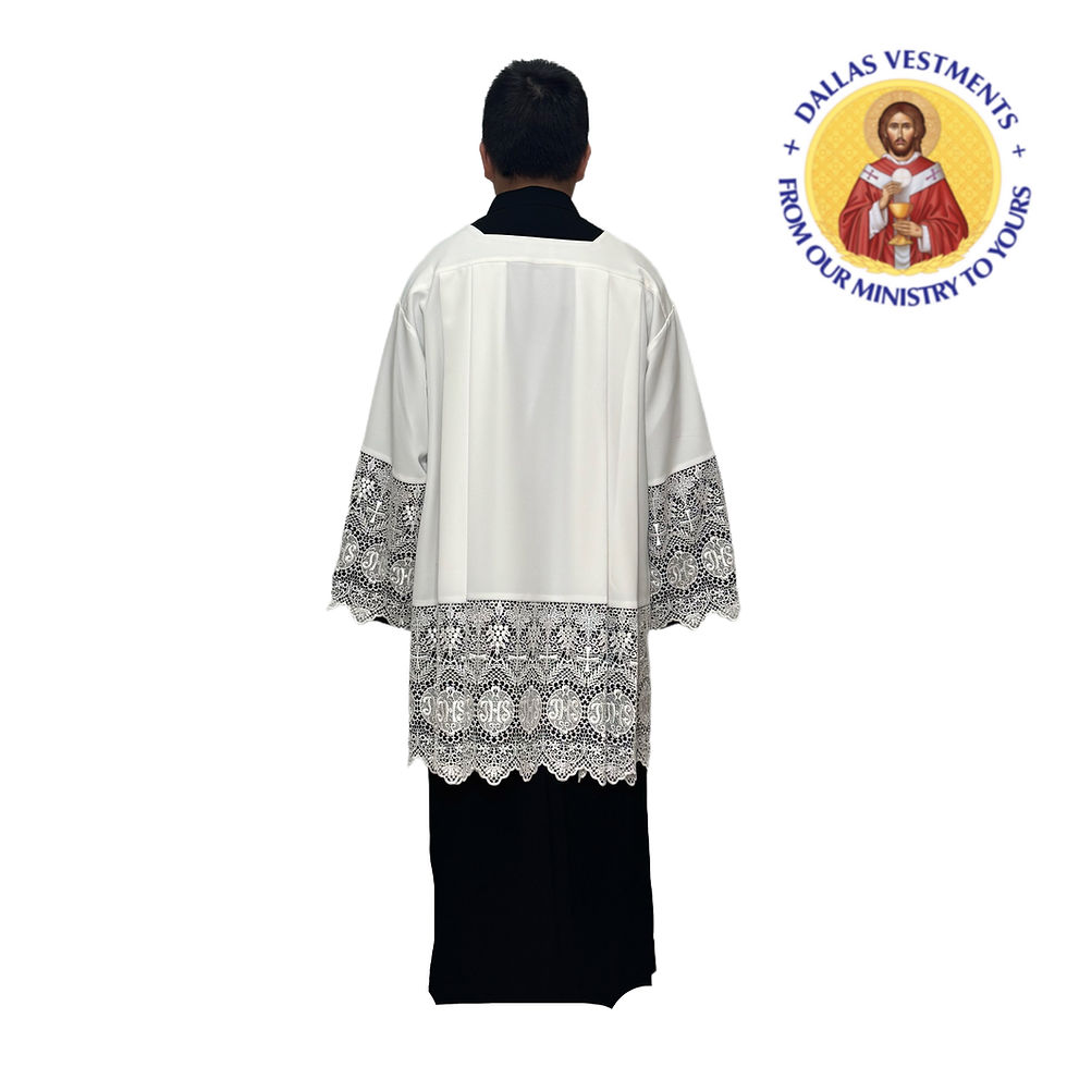 Thumbnail: JHS  ROMAN SURPLICE
