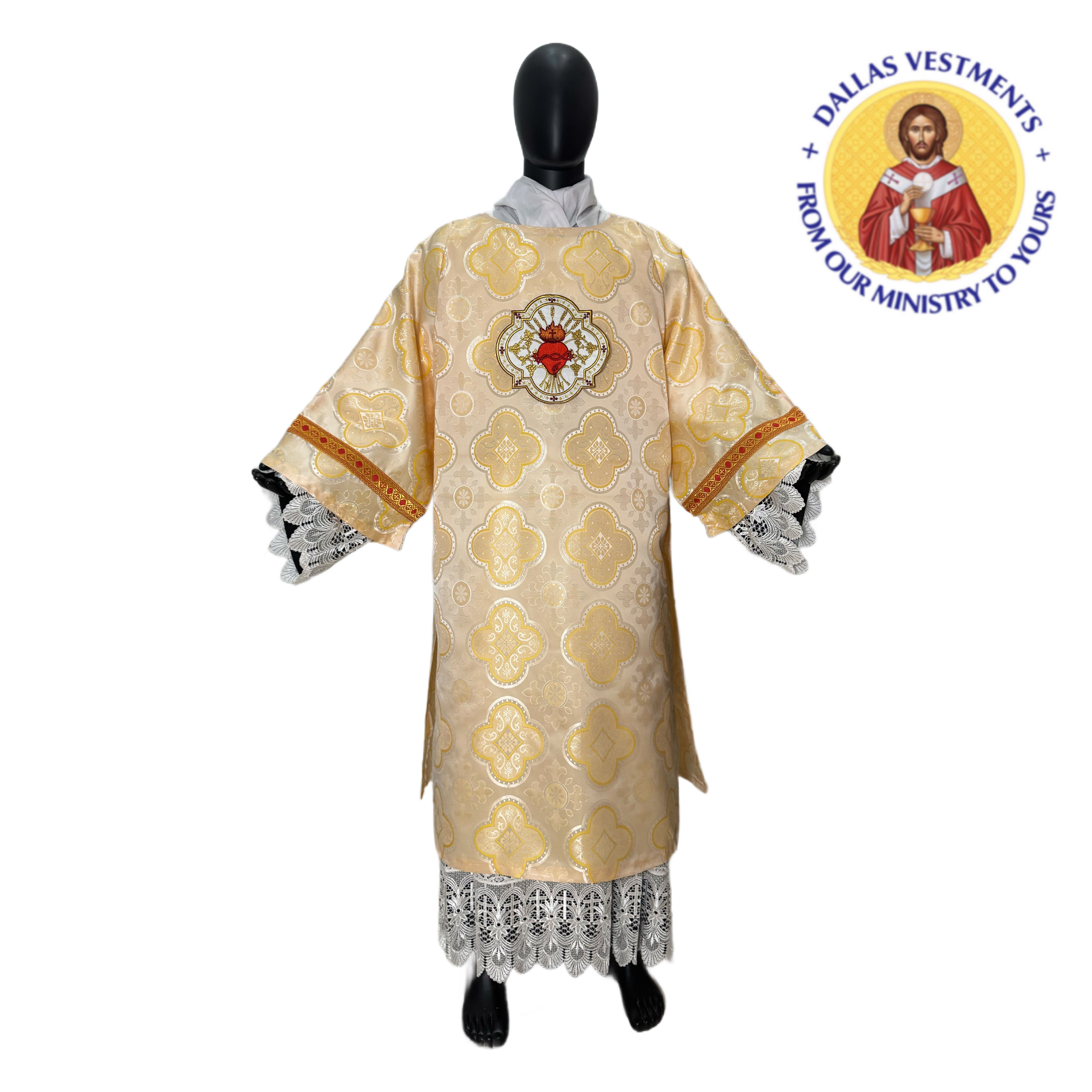 Gold Brocade Dalmatic + Stole