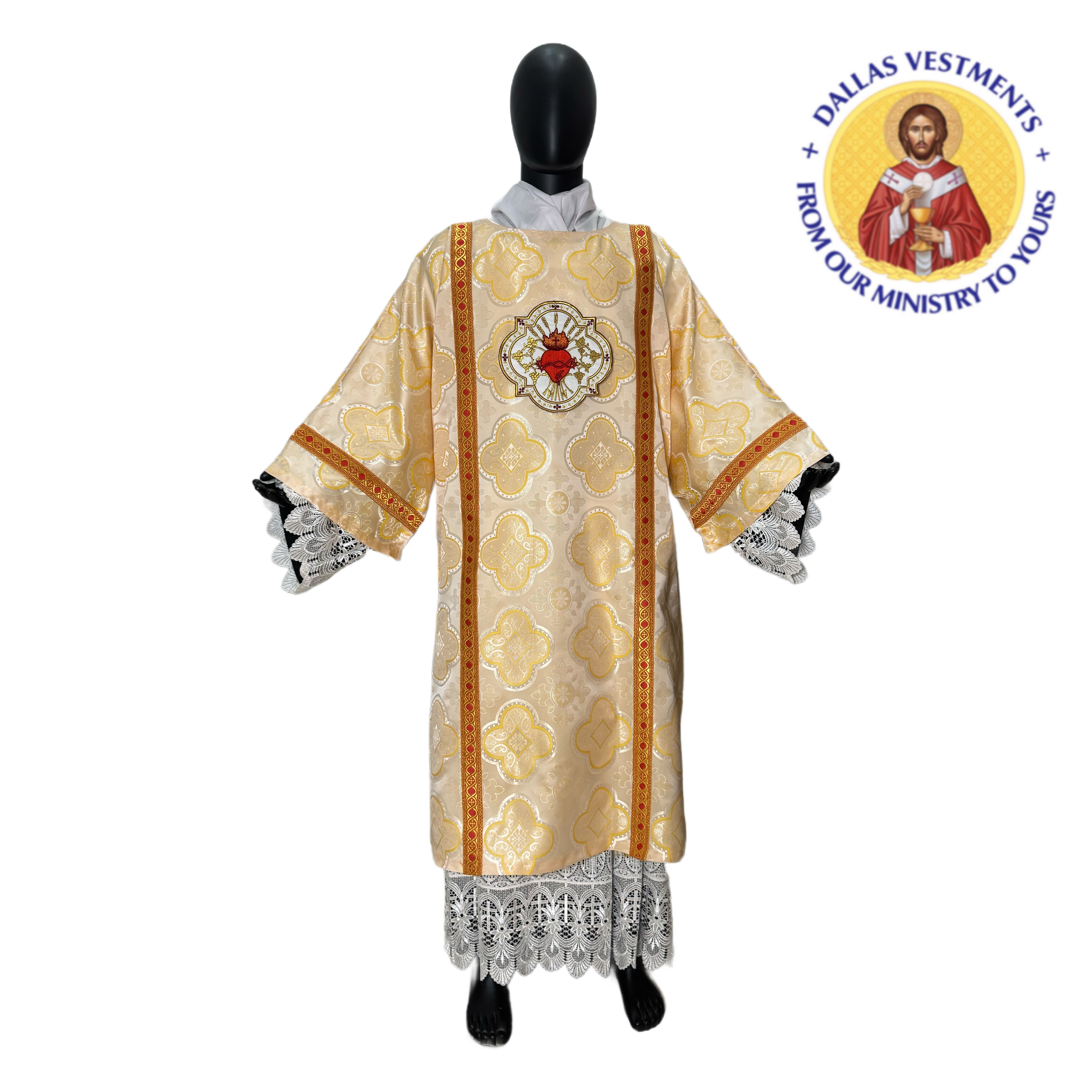 Gold Brocade Dalmatic + Stole
