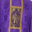 Thumbnail: Purple Brocade Classic Chasuble + stole (Corpus Christi )