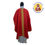 Thumbnail: Red  Floral Brocade Classic  Chasuble + Stole 