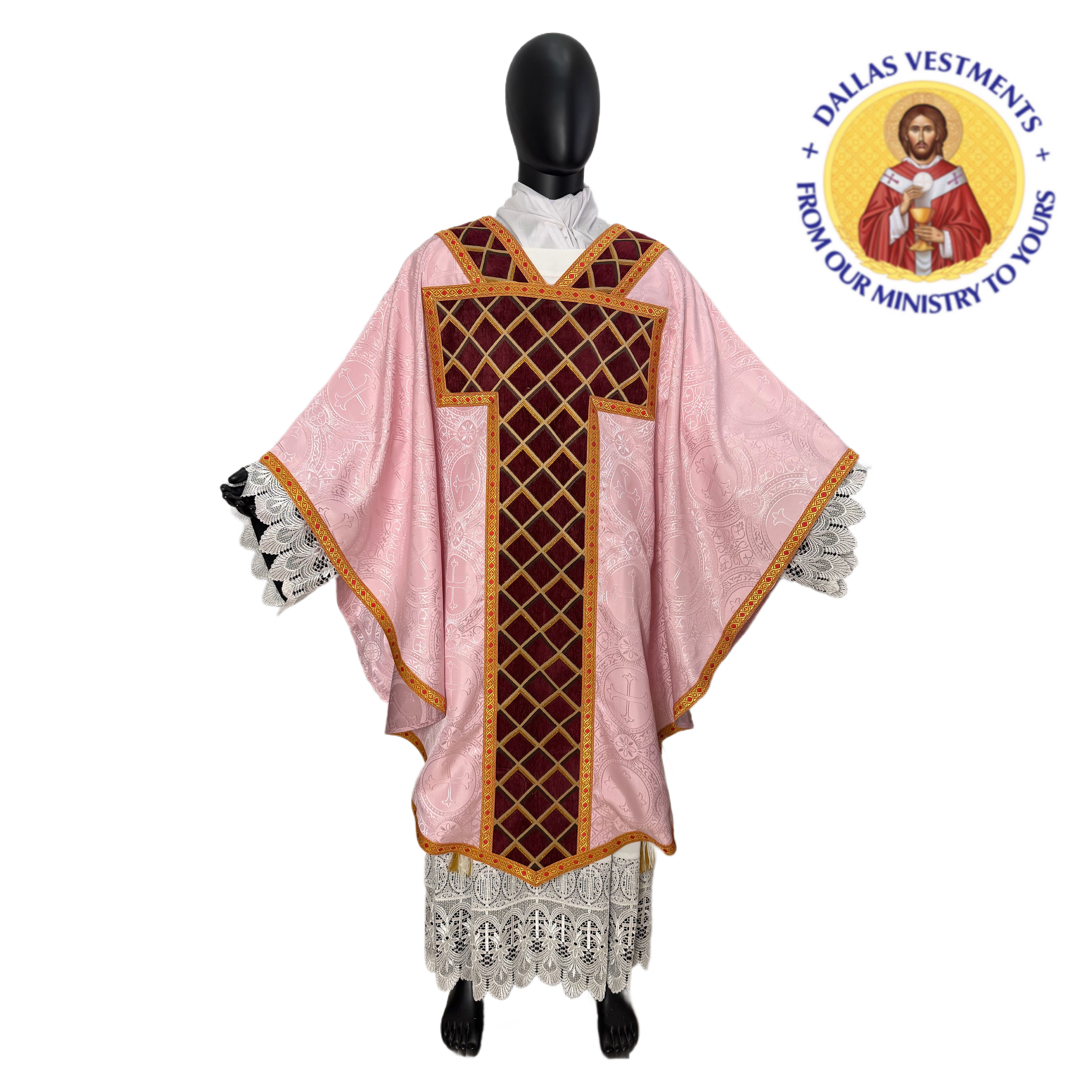 Rose Borromeo  Chasuble + stole
