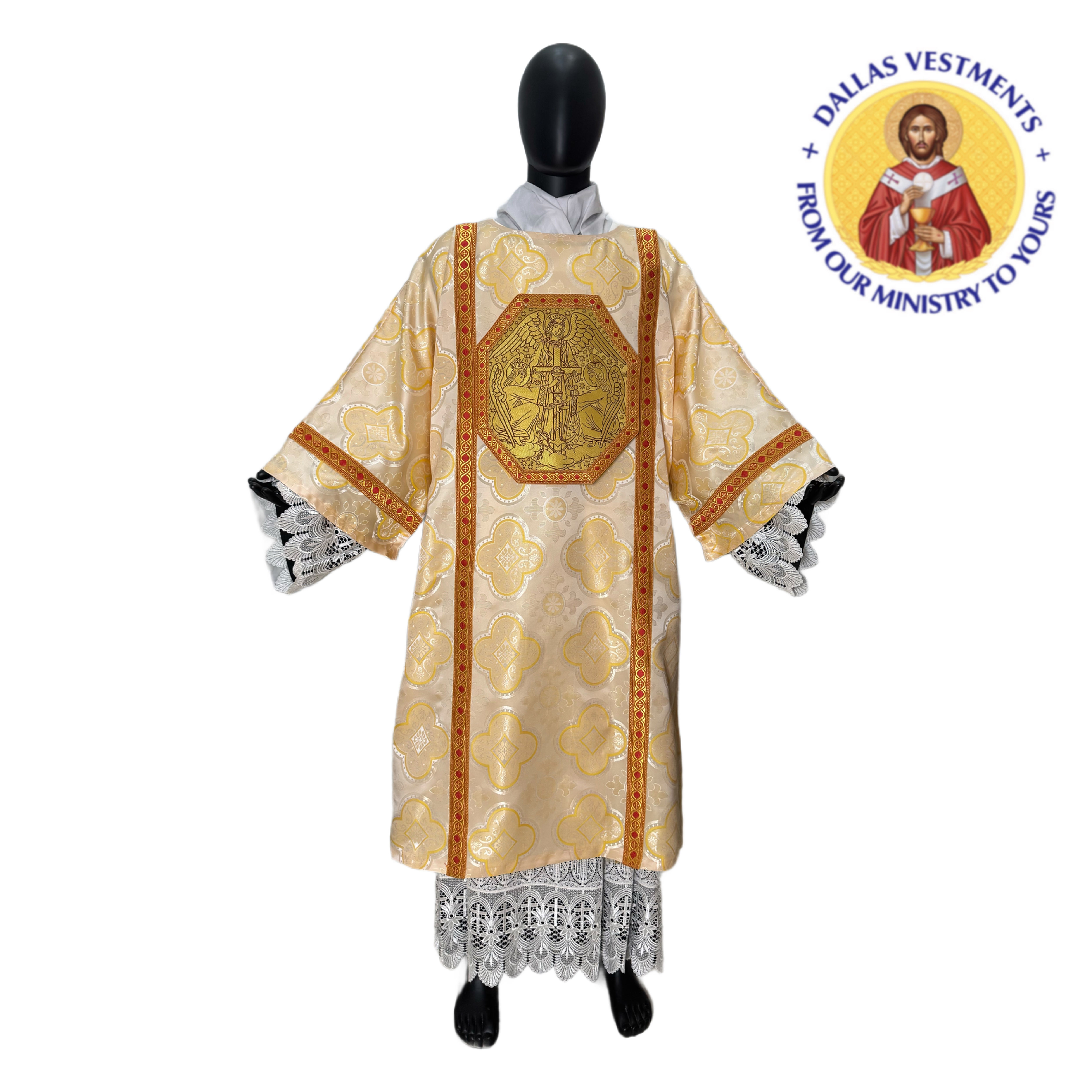 Gold Brocade Dalmatic + Stole