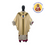 Thumbnail: White Semi-Gothic Chasuble set with Sacred Heart Appliqué (Elohim )