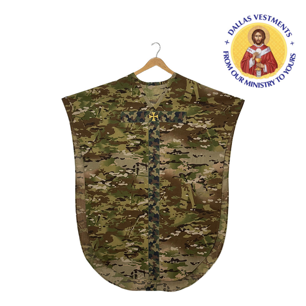 Thumbnail: Military Ripstop OCP Multicam Green Neri  Chasuble and stole (JHS )