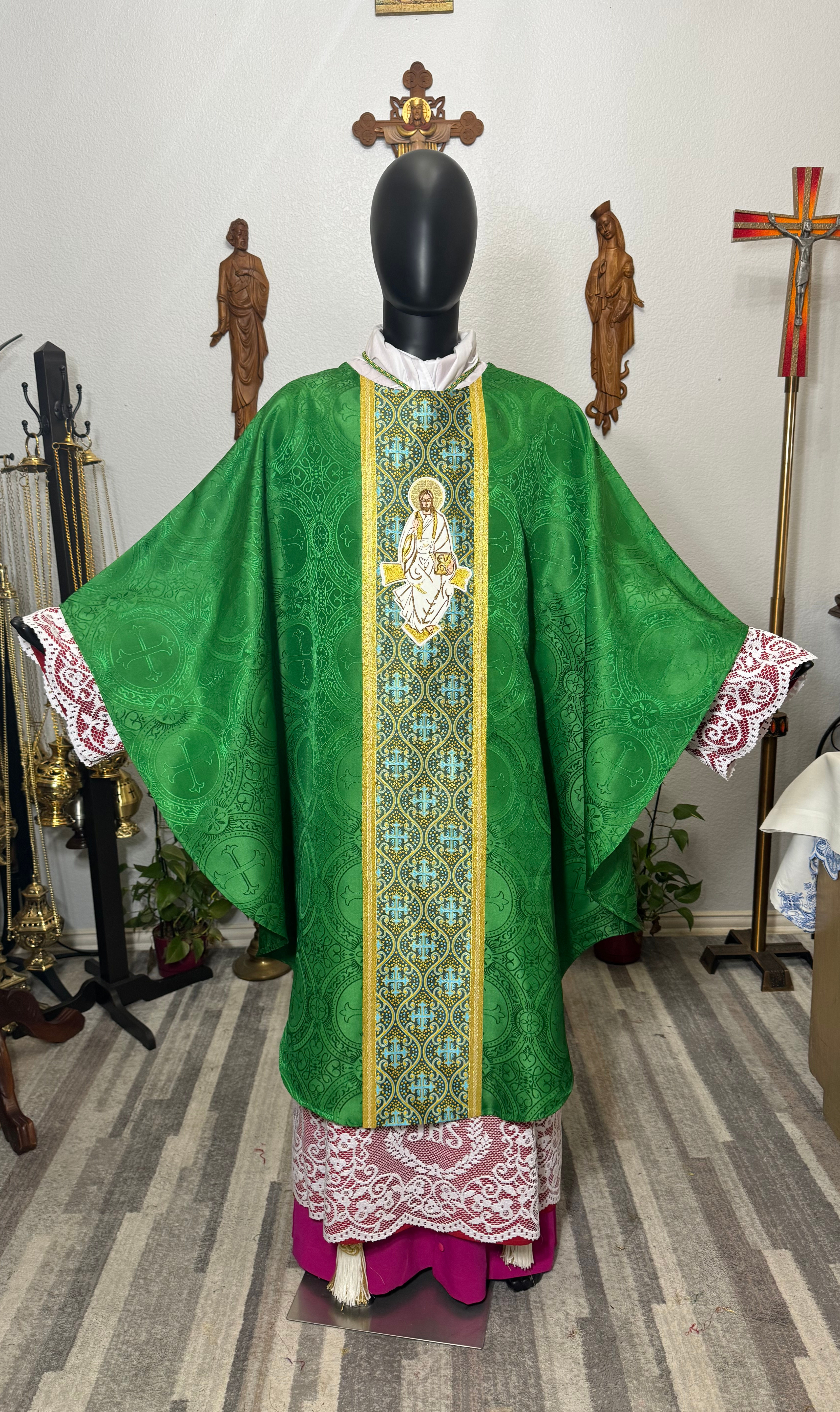 Green Chasuble set