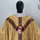 Thumbnail: Gold Semi-Gothic Chasuble set (Christ the King)