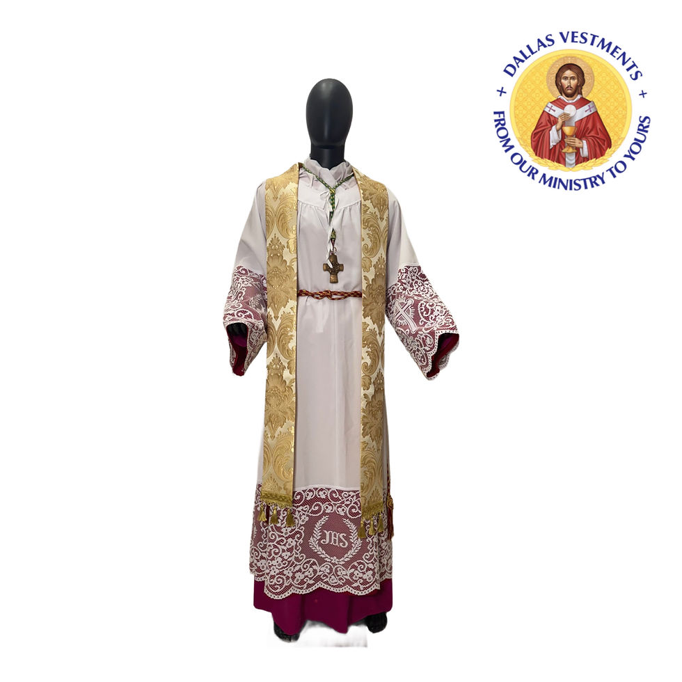 Thumbnail: Gold  Classic Chasuble set ( Gold Seraphim )