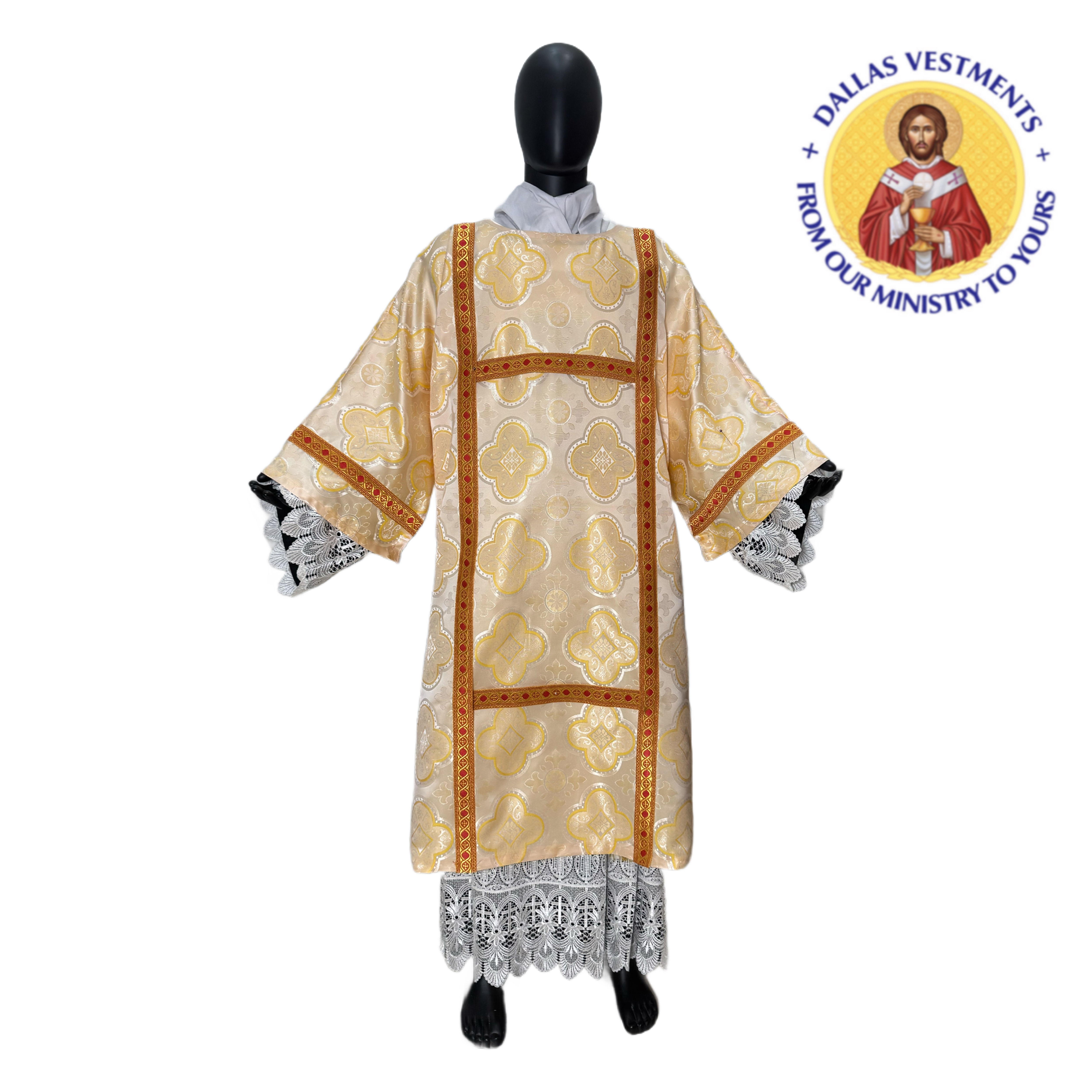 Gold Brocade Dalmatic + Stole