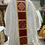 Thumbnail: White Gothic Chasuble + Stole  