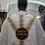 Thumbnail: White Gothic Chasuble + Stole  (Nativity of the Lord) 