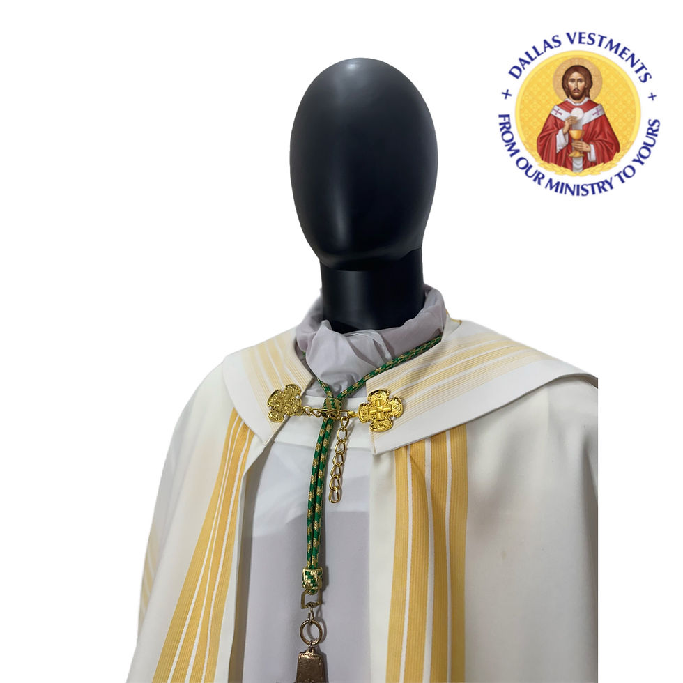 Thumbnail: White Gold Humeral Veil ( Mone  Collection)