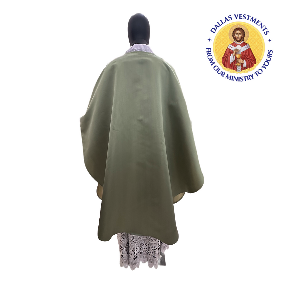 Thumbnail: Green Gothic Chasuble set