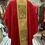 Thumbnail: Red Gothic Chasuble and Stole 