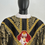 Thumbnail: Black Semi-Gothic Chasuble + Stole 